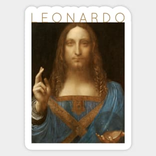 Leonardo da Vinci - Salvator Mundi Sticker